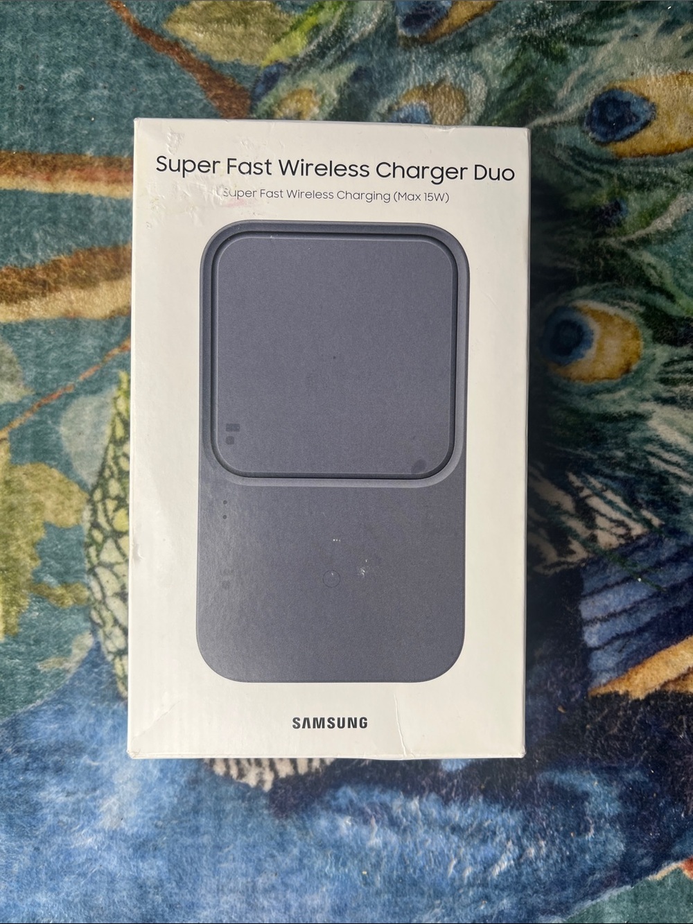 Samsung Super Fast Wireless Charger Duo - Gray